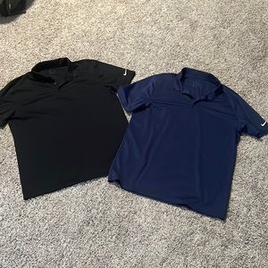 Men’s Nike dry fit polos- size large